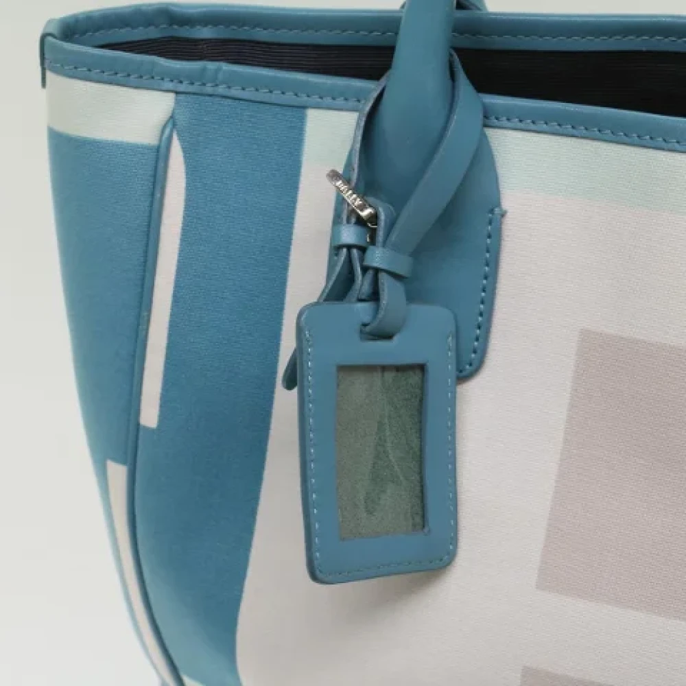 Bally Pre-owned Canvas handbags Blue Dames