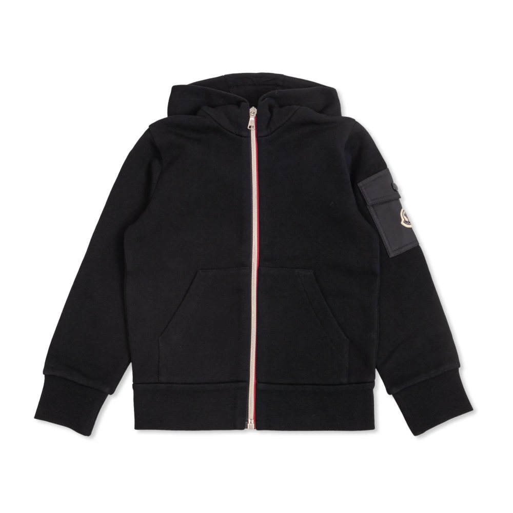 Moncler Unisex Kids Blue Kids Sweatshirts, 8 Y, Hoodie