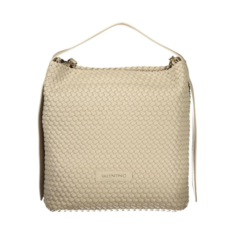 Valentino Women's Beige Handbags, One Size, Elegant Polyurethane Handbag