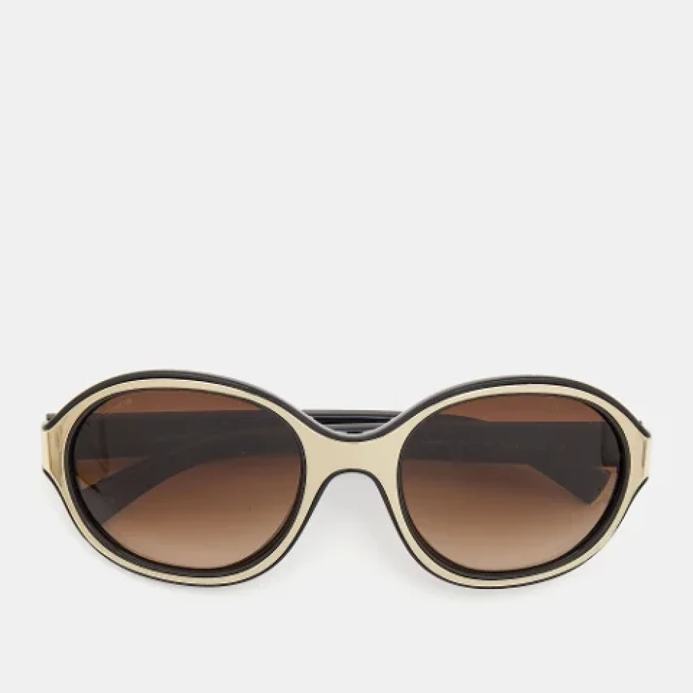 Armani Pre-owned Acetate sunglasses Brown Dames