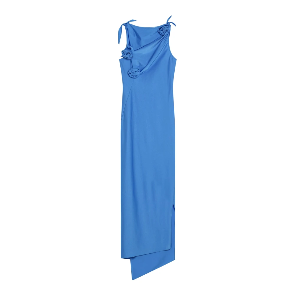 Coperni Lange Damesjurk Elegant Stijl Blue Dames
