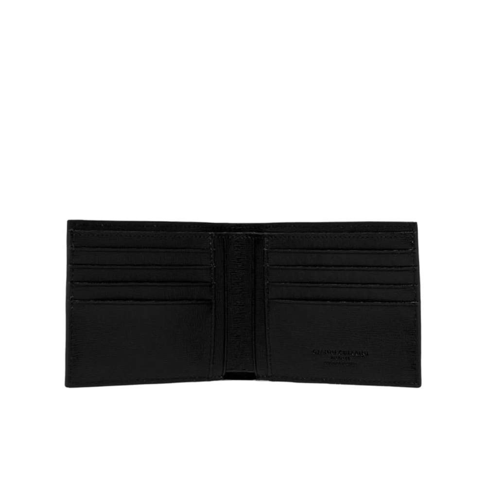 Gianni Chiarini Leren Portemonnee Black Heren