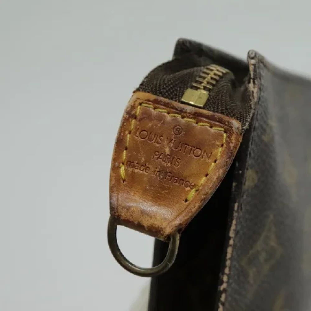 Louis Vuitton Vintage Pre-owned Canvas pouches Brown Dames