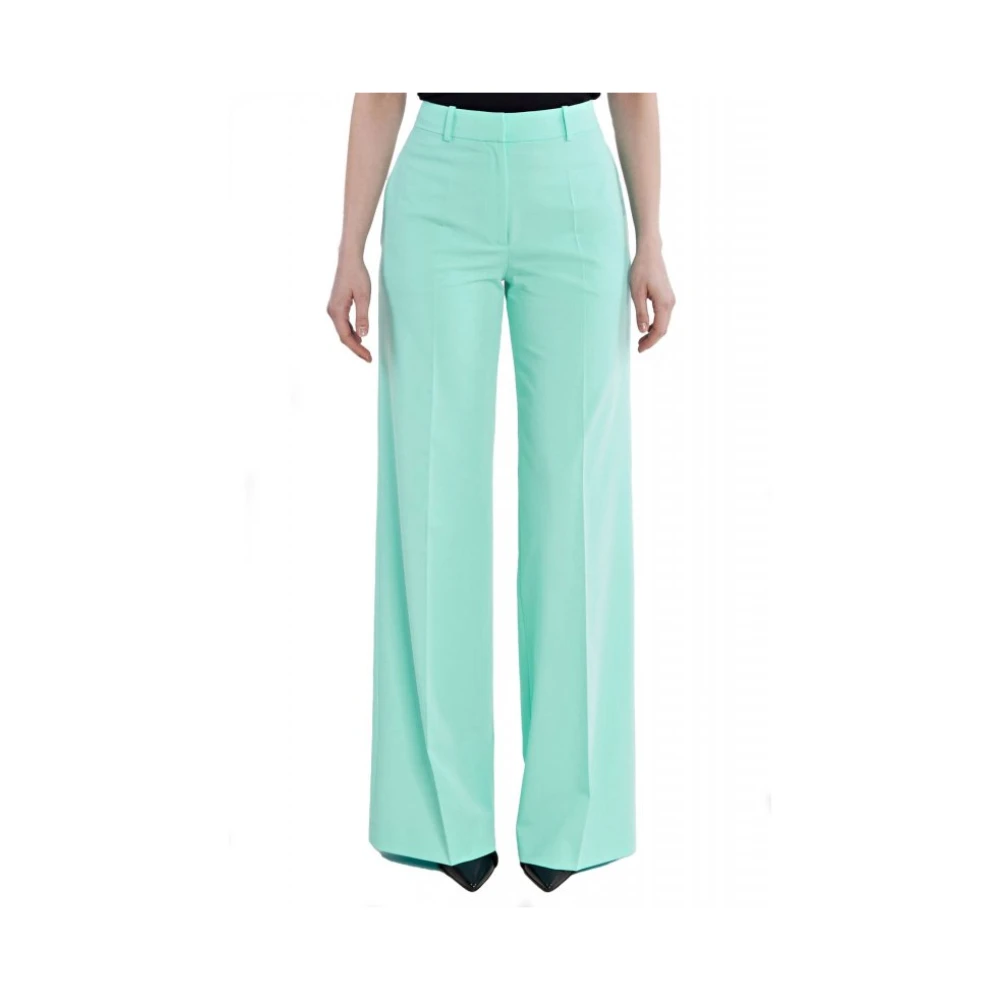 Hugo Wide Trousers, Female, S, - Trousers Green