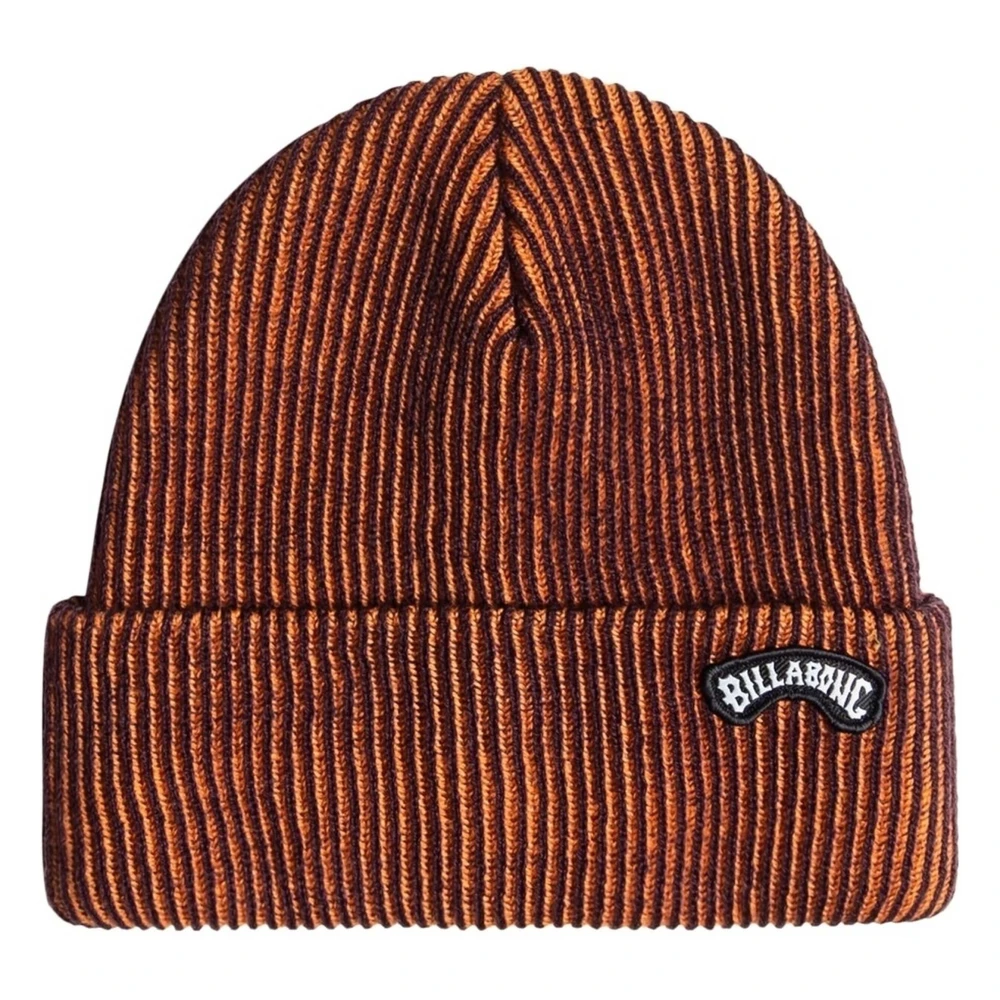 Billabong Arch Patch Bean Wool Cap Orange Unisex