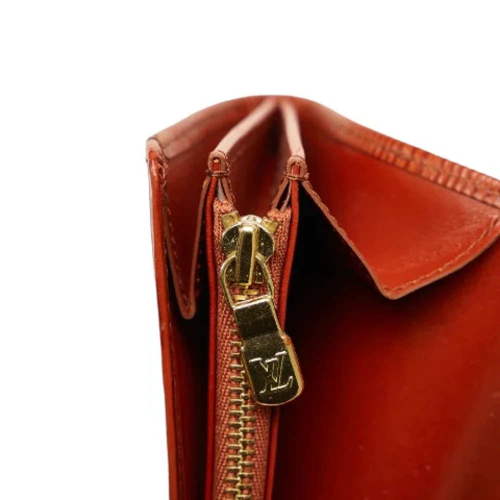 Louis Vuitton Vintage Pre-owned Leather wallets Brown Dames