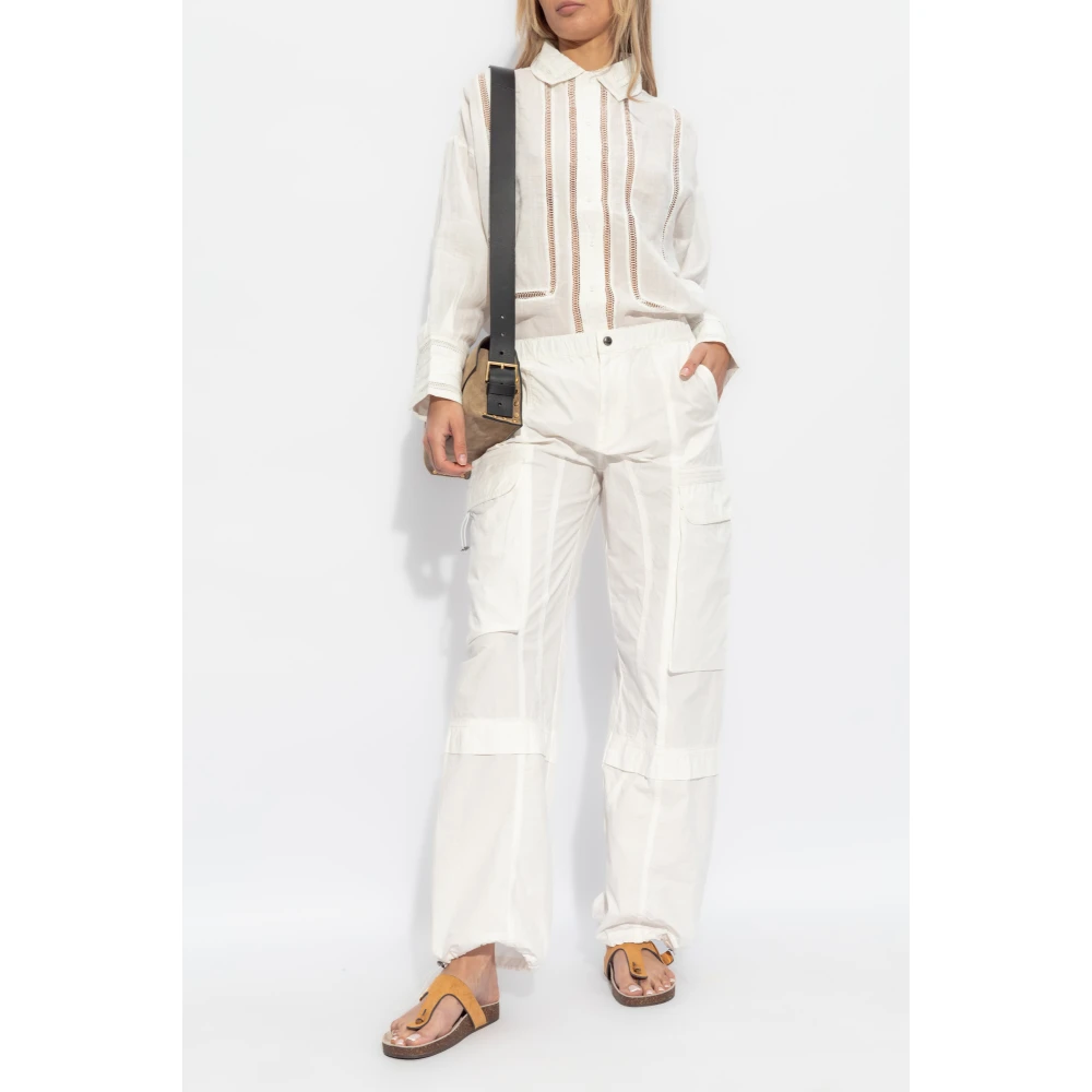 AllSaints Jade Shirt White Dames