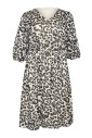 robe-imprime-leopard-avec-manches-3-4