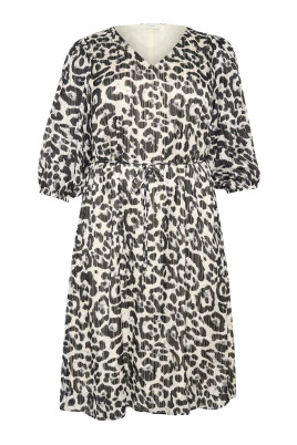 luipaardprint-jurk-met-3-4-mouwen