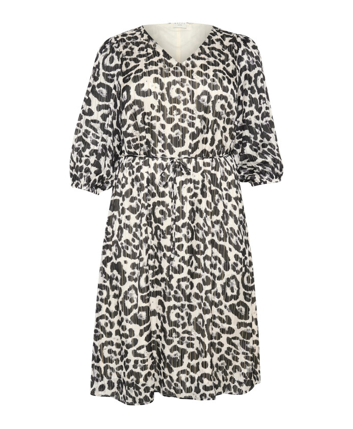robe-imprime-leopard-avec-manches-3-4