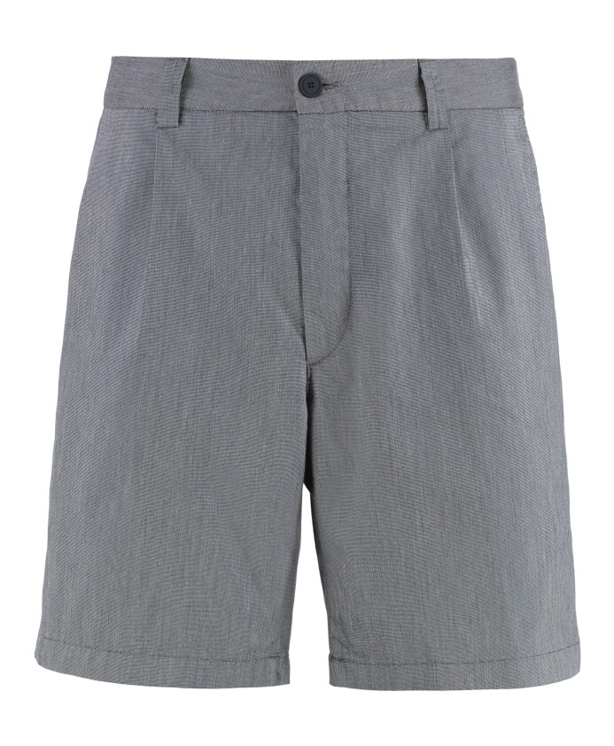 shorts-bermuda-en-melange-de-coton