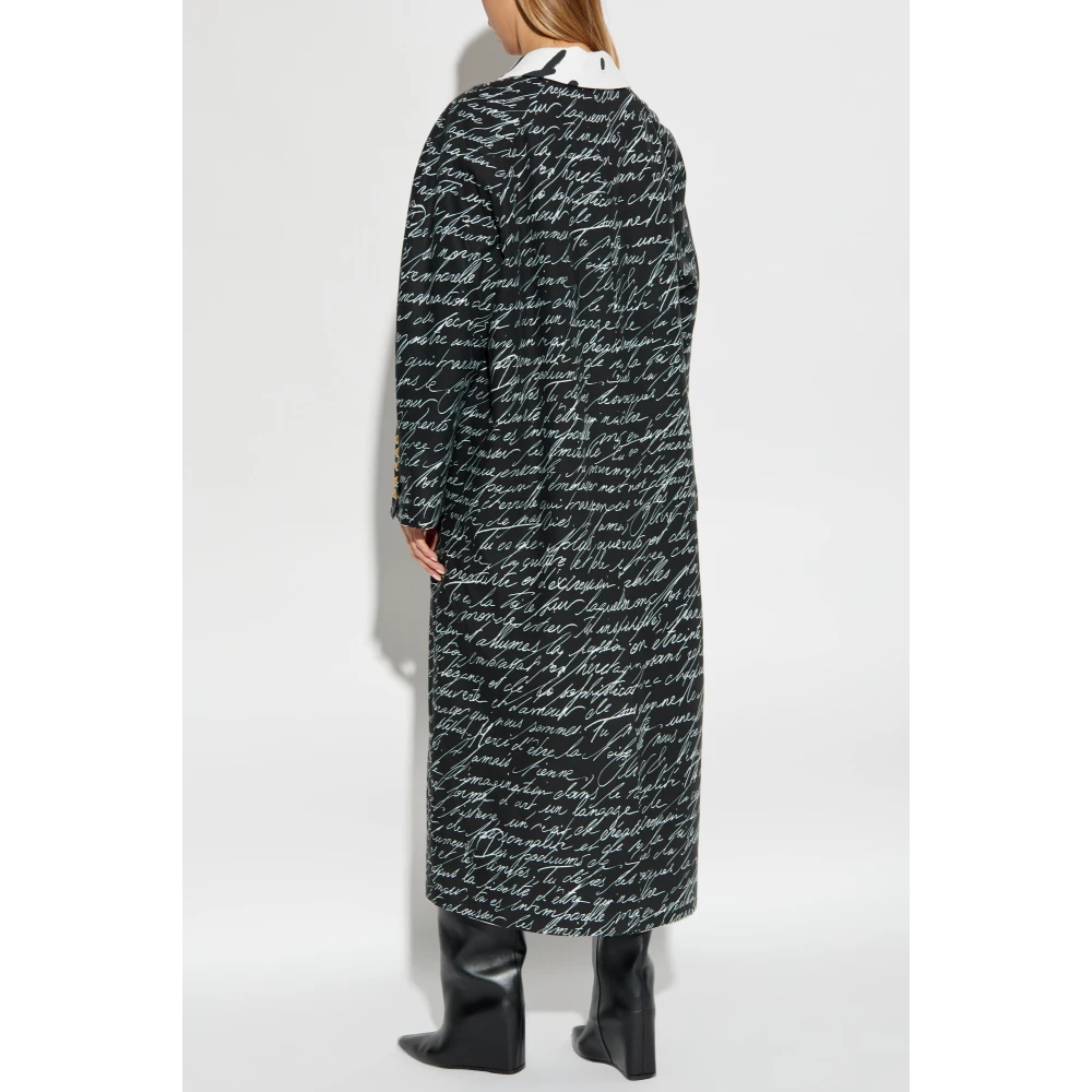 Balmain Love Letter Reversible Jas Black Dames