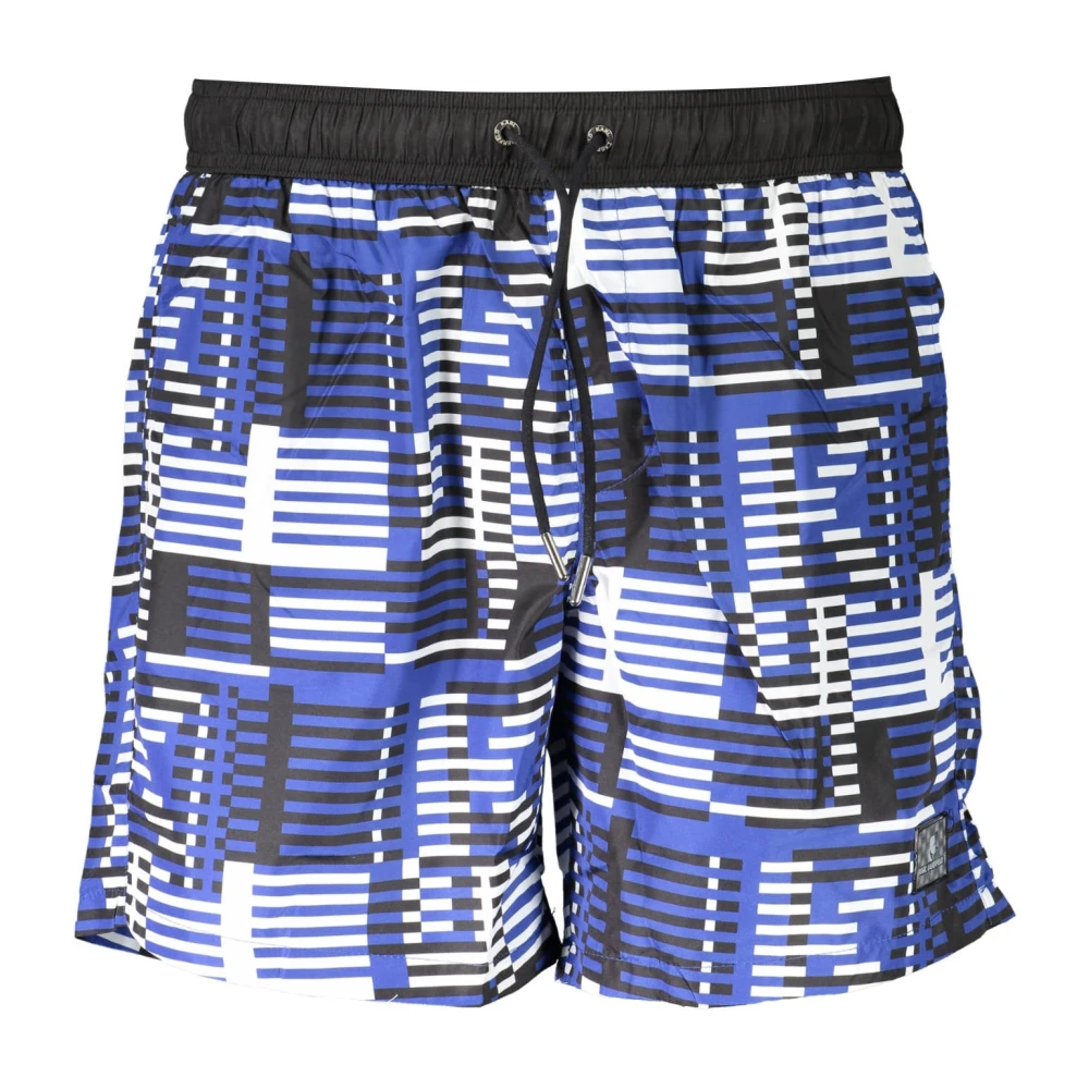 Karl Lagerfeld Men's Blue Beachwear, M, Clothing