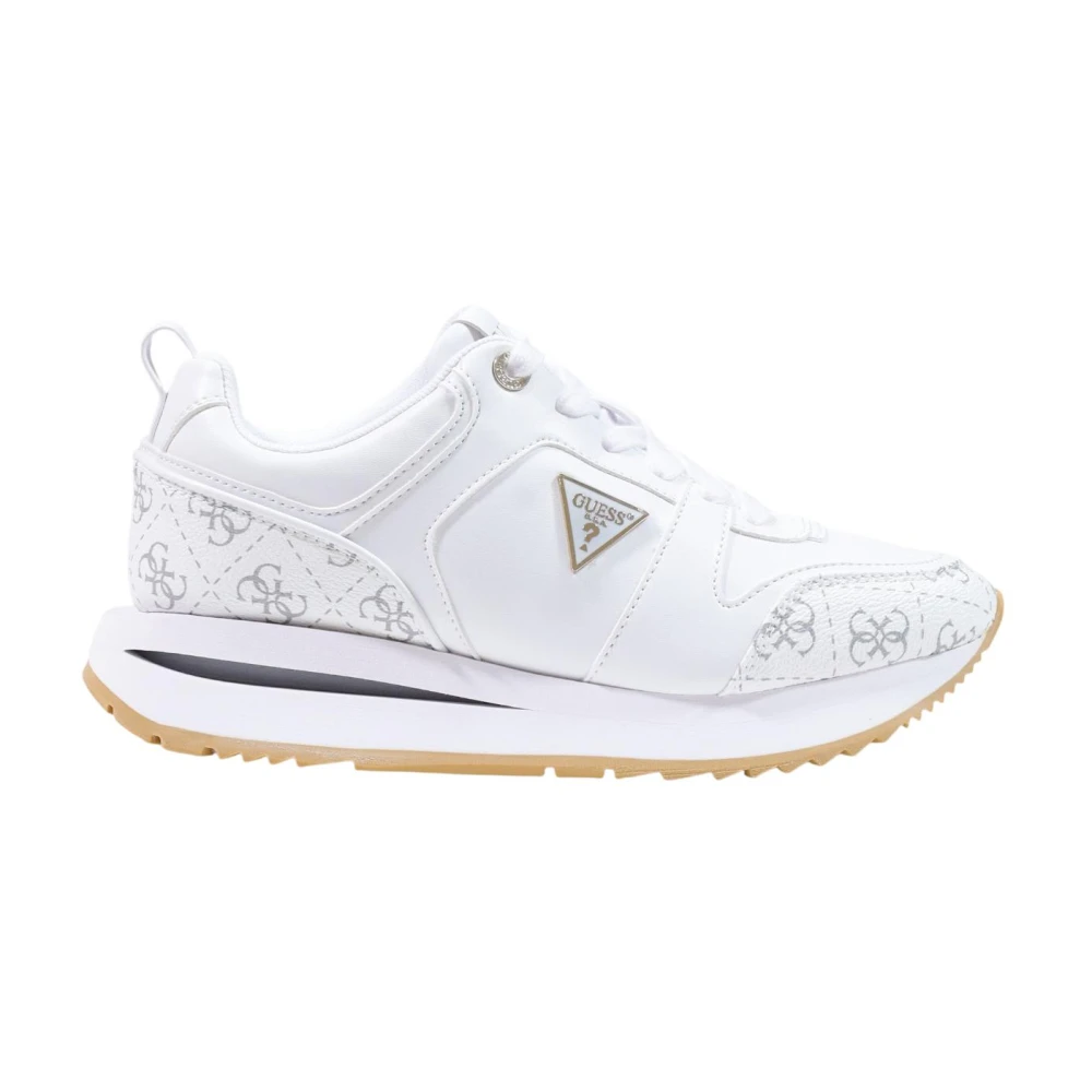 Guess Women's White Sneakers, 6 Uk, Evory Sneaker