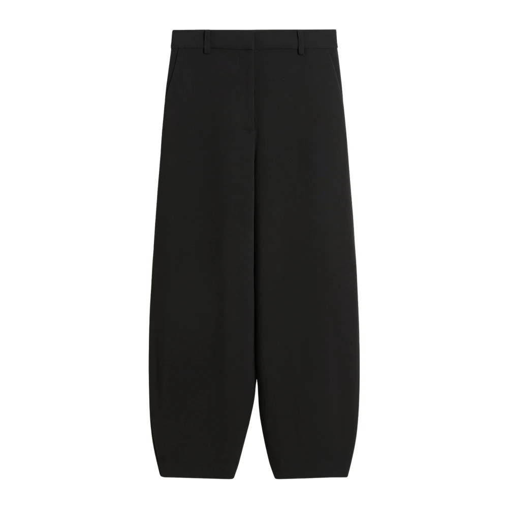 By Malene Birger Ontspannen hoge taille broek By Herenne Birger Black Dames