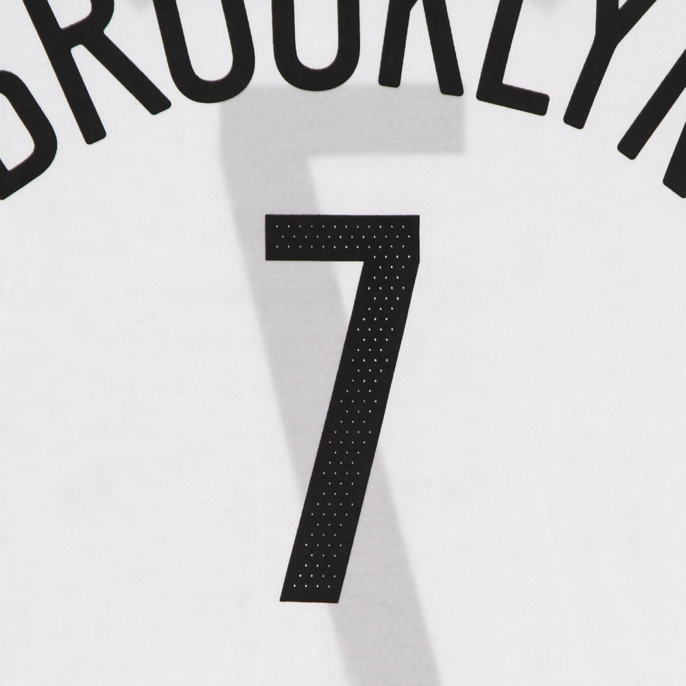 Nike Brooklyn Nets Kevin Durant Tee White Heren