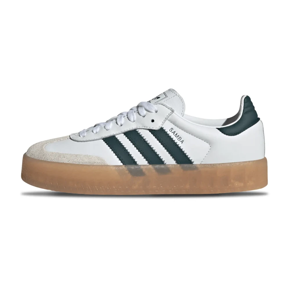 Adidas White Skateboarding, Female, 5 Uk, Samba Aurora Ivy Trainers Modern Design