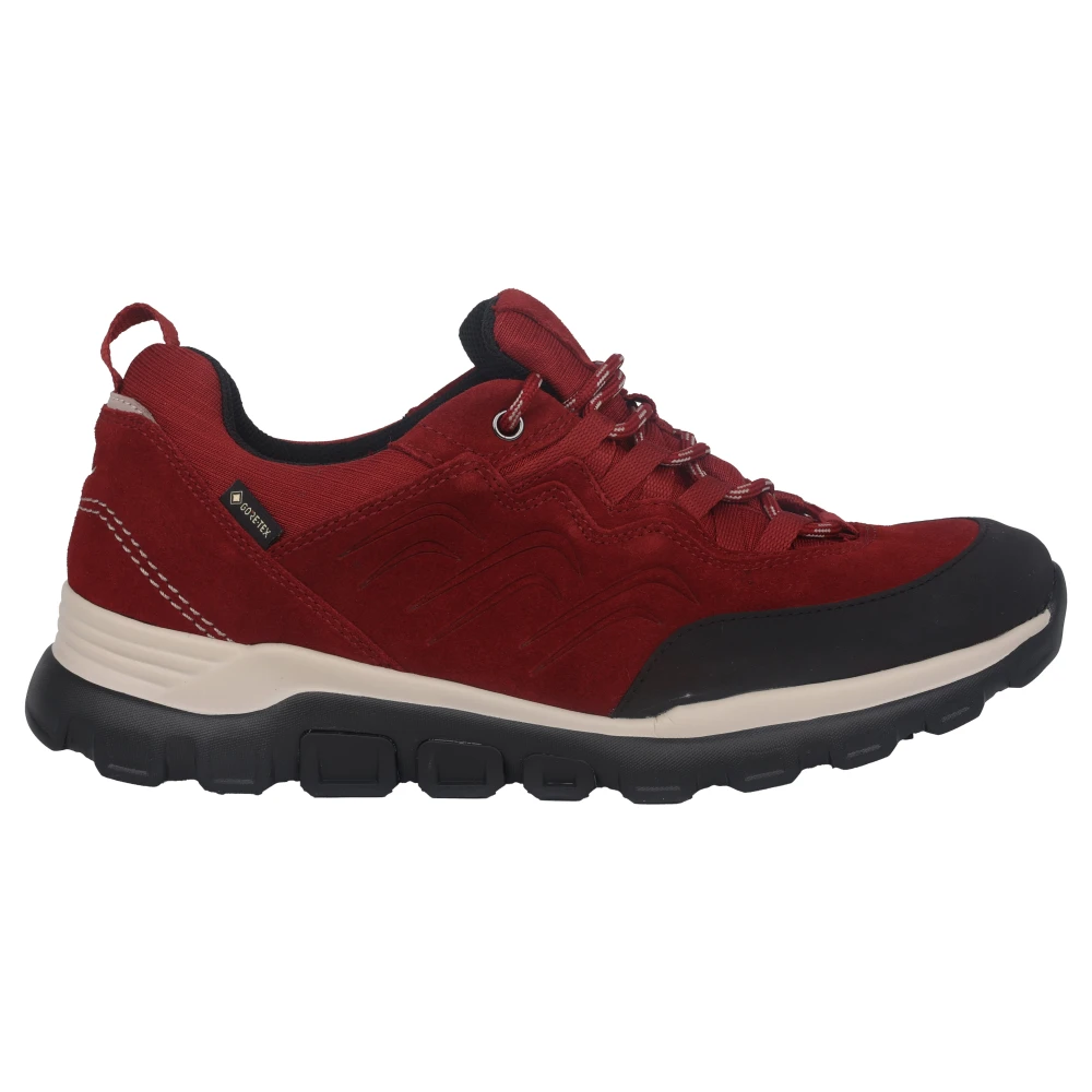 Gabor Waterdichte Rode Rollende Sneaker voor Vrouwen Dames Schoenen Rood