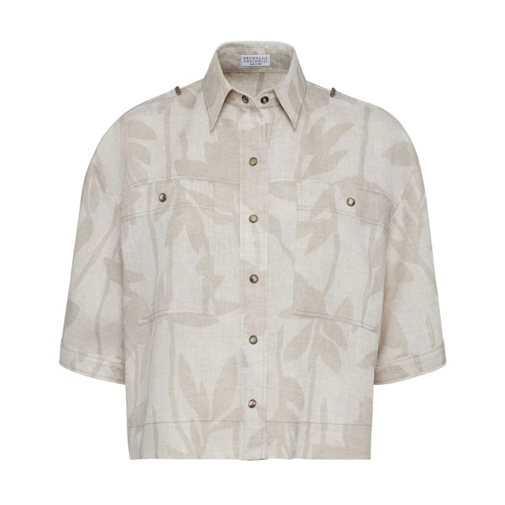 Blouses & Shirts > Shirts - - Brunello Cucinelli - Modalova