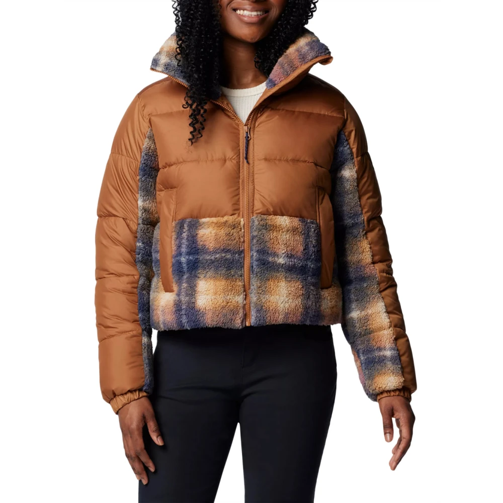 Columbia Sherpa Hybrid Winterjas Brown Dames