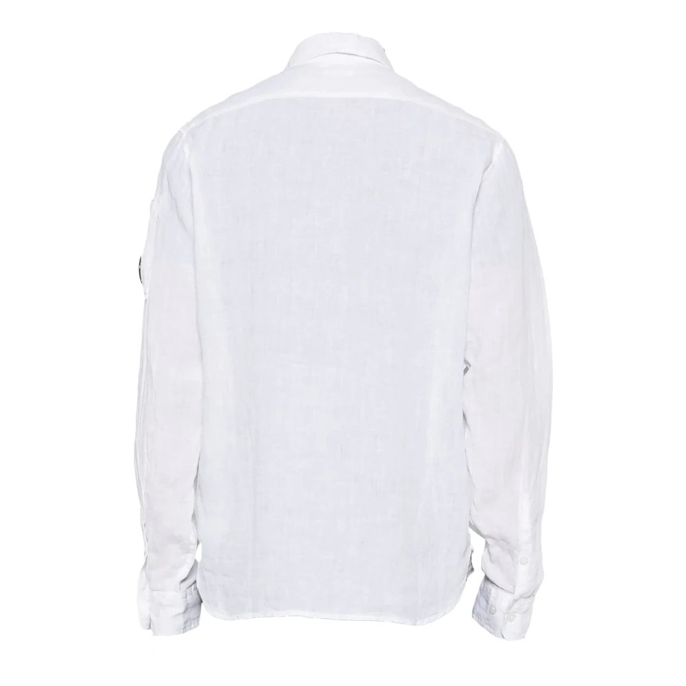 C.P. Company Blouses Shirts White Heren