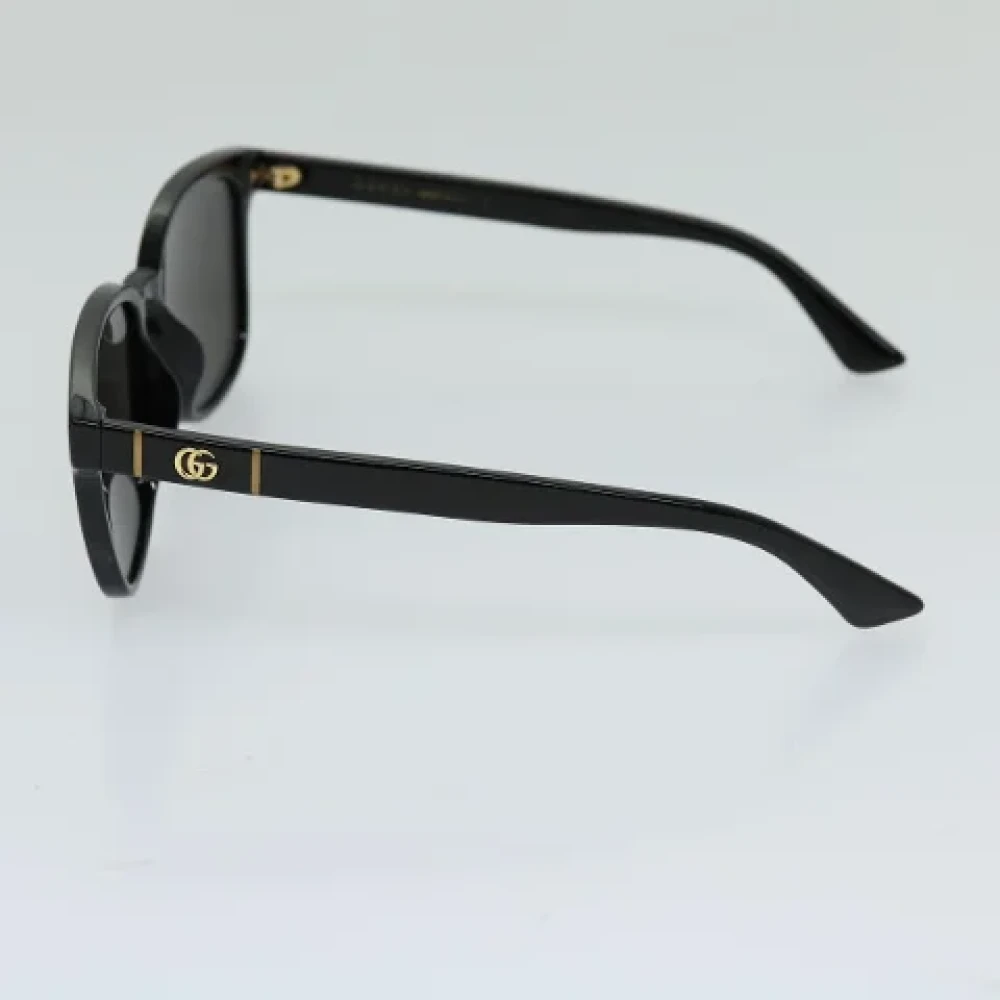 Gucci Vintage Pre-owned Plastic sunglasses Black Dames