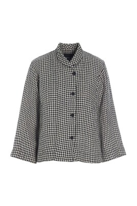 veste-courte-pepita-noir-ivoire