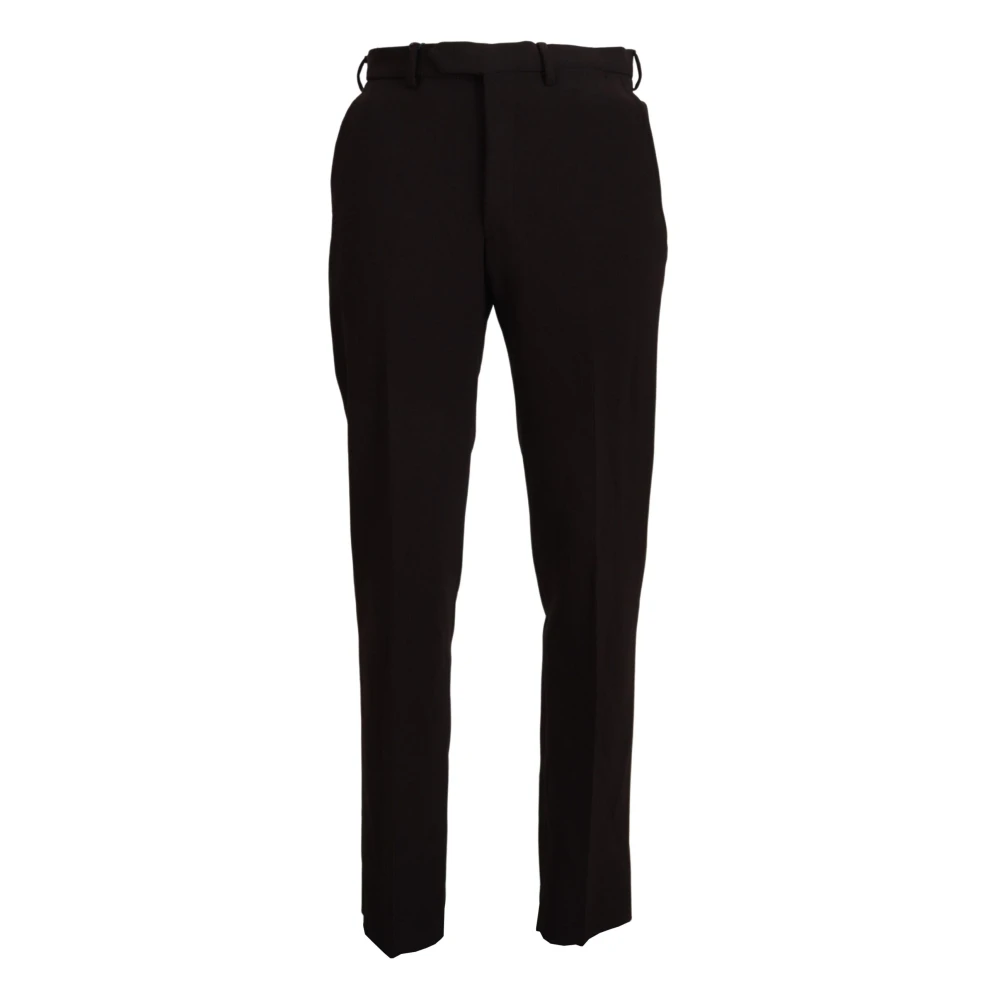 Bencivenga Straight Fit Formal Trousers - Male - Suit Trousers - Brown - Xs - Trousers