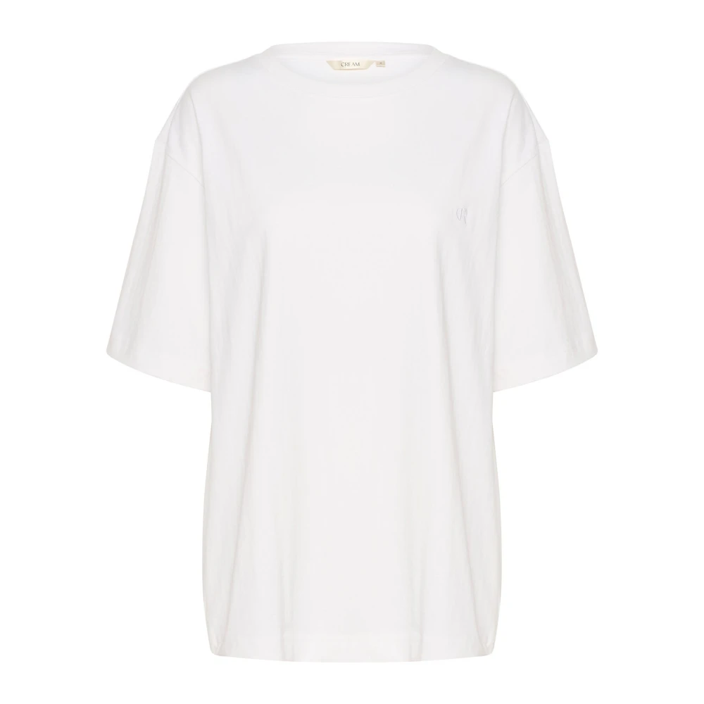 Cream Snow White Crokina Tee Top White Dames