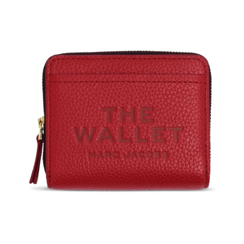 Marc Jacobs Rode Mini Compact Portemonnee Red Dames
