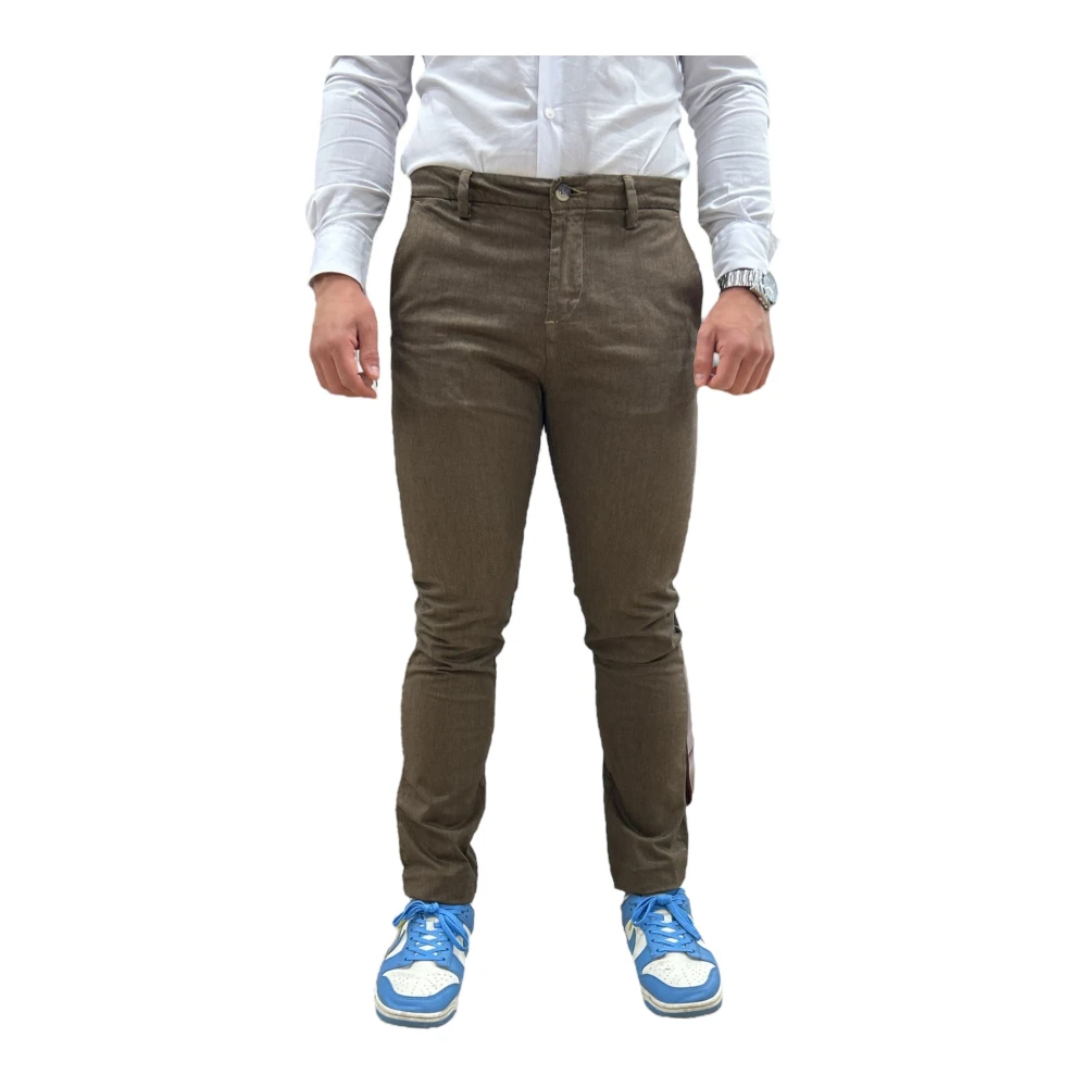Gaudi Chino Broek Brown Heren
