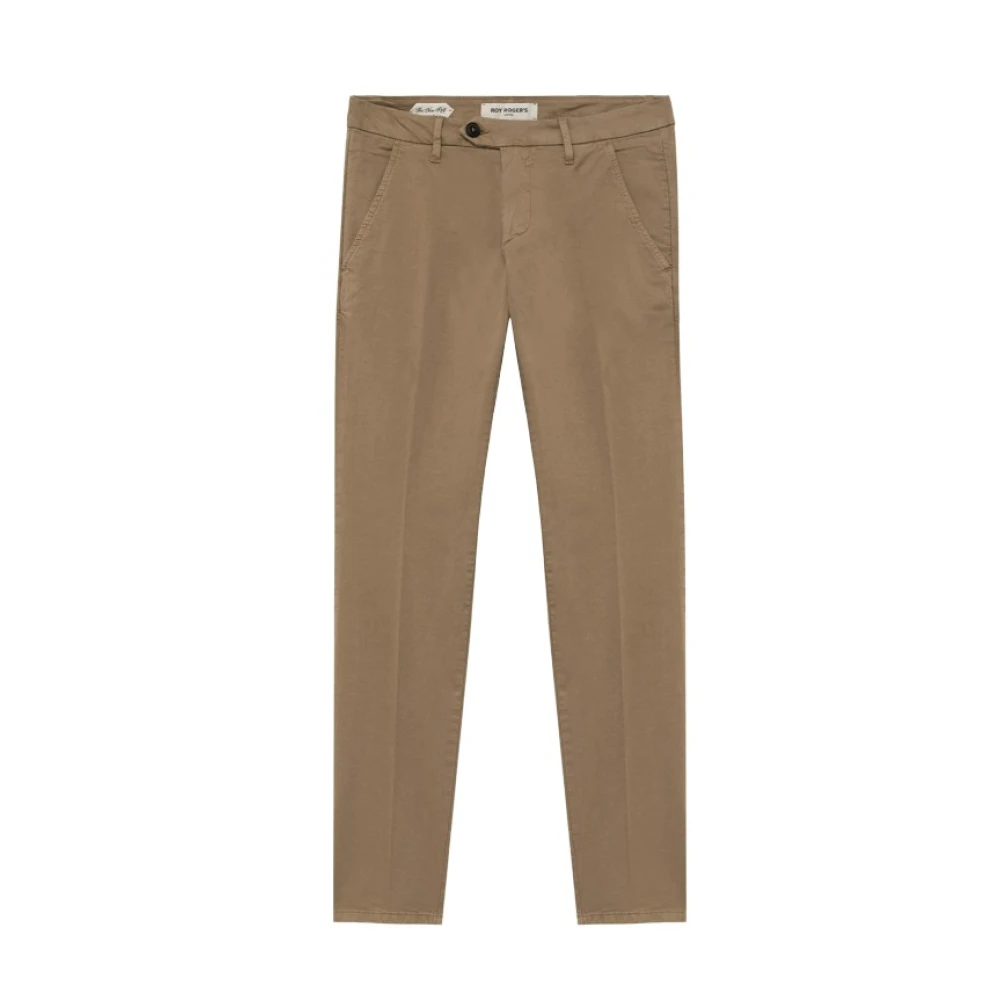 Roy Roger's Men's Beige Chinos, W34, New Rolf Chinos