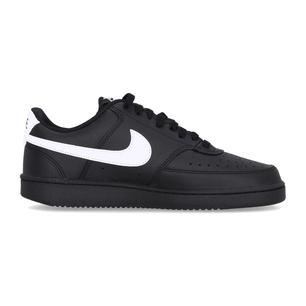 Nike Black Skateboarding, Male, 2 1/2 Uk, Court Vision Low /White Sneaker