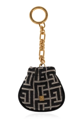 Pulse Monogram Jacquard Nyckelring