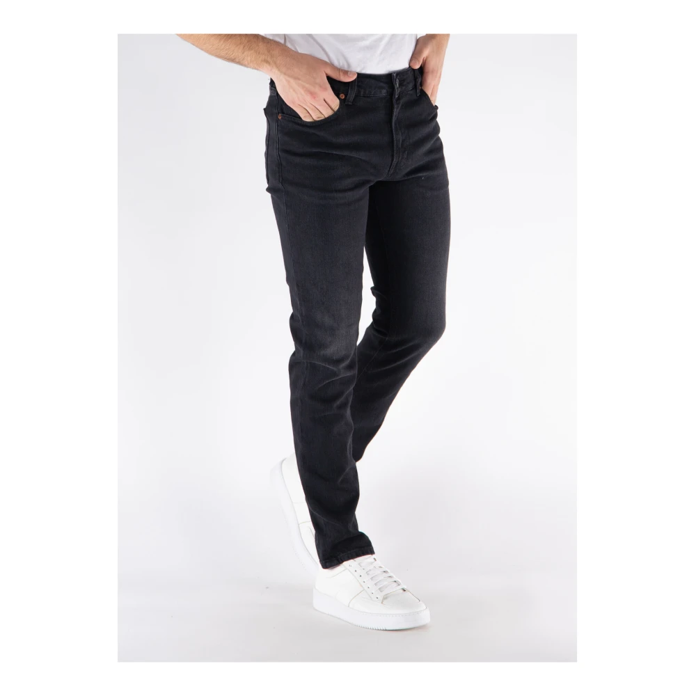 Haikure Slim-fit Jeans Black Heren