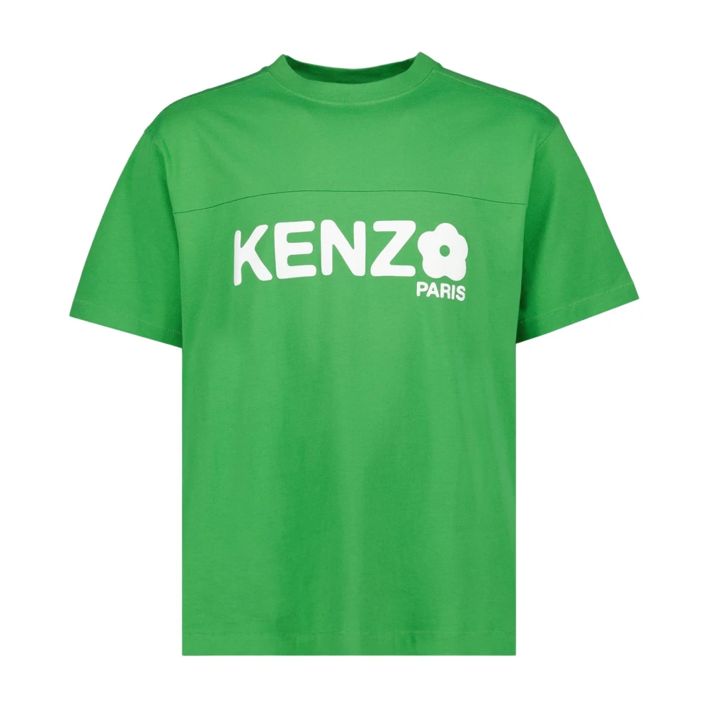 Kenzo Boke Flower 2.0 Oversized T-shirt Green Heren