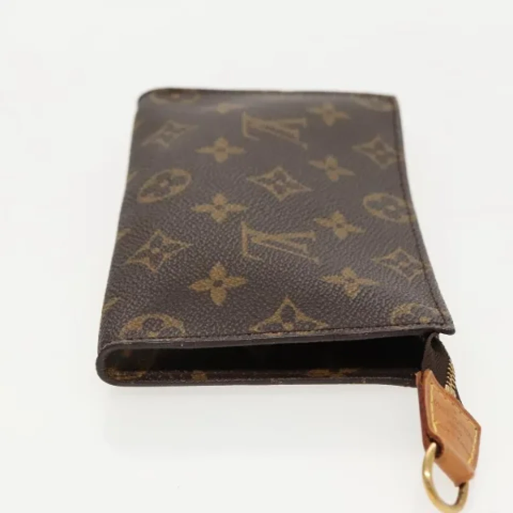 Louis Vuitton Vintage Pre-owned Canvas pouches Brown Dames