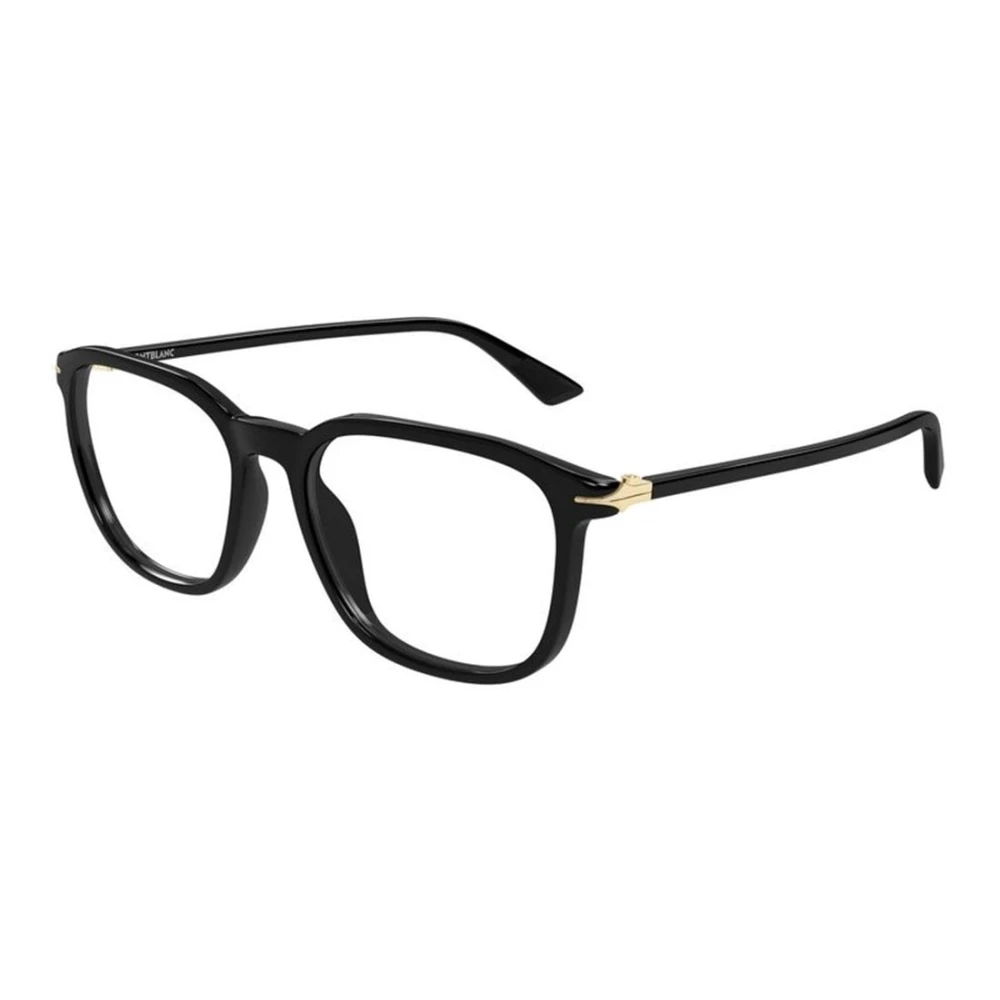 Montblanc Men's Black Square Optical Frame
