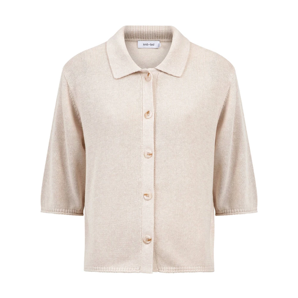 Knit-ted Yoshi Vest Beige Dames