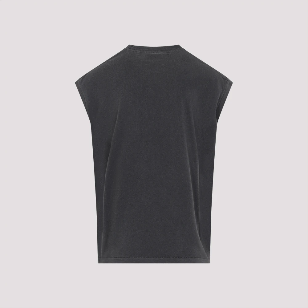 Gallery Dept. Vintage Zwarte Mouwloze Tee Black Heren