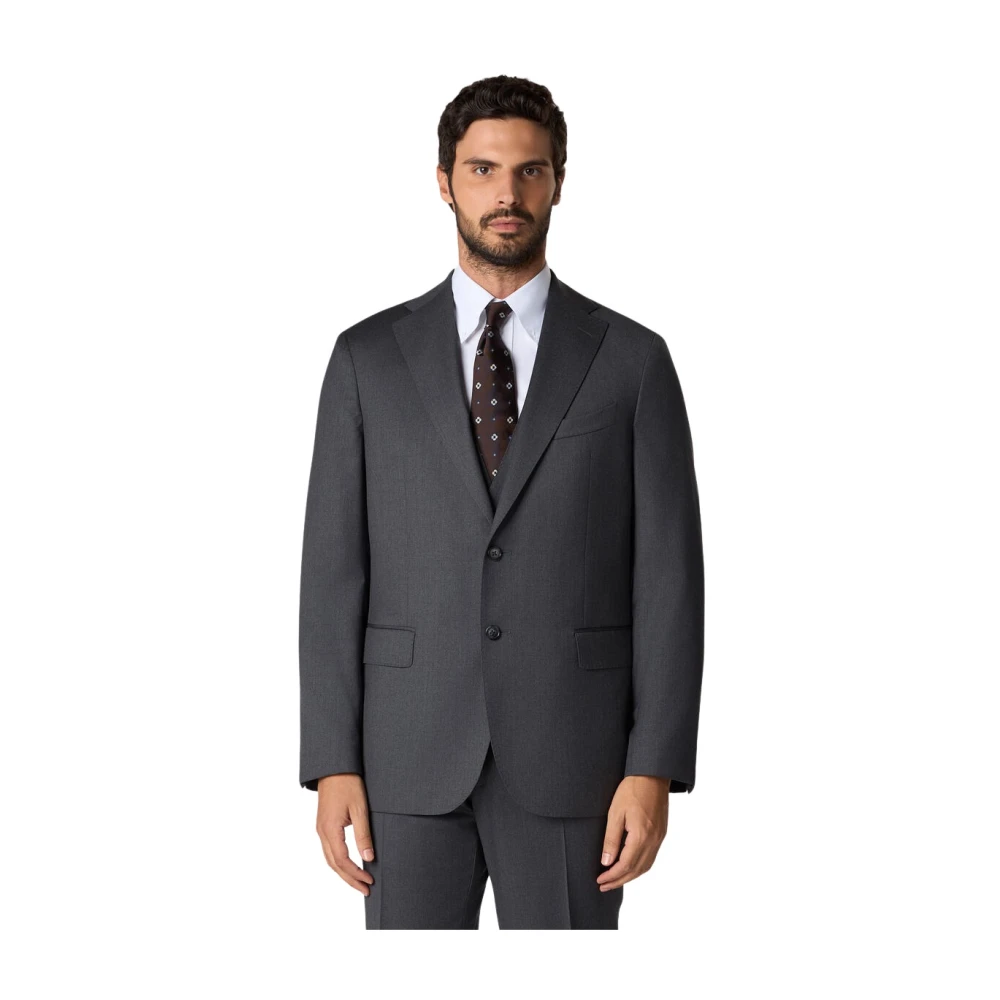 Brooks Brothers Men's Gray Blazers, 2XL, Classic Virgin Wool Blazer
