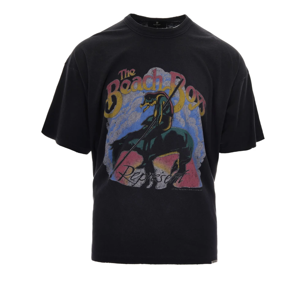 Represent Men's Black T-Shirt - T-Shirts - L - Tops