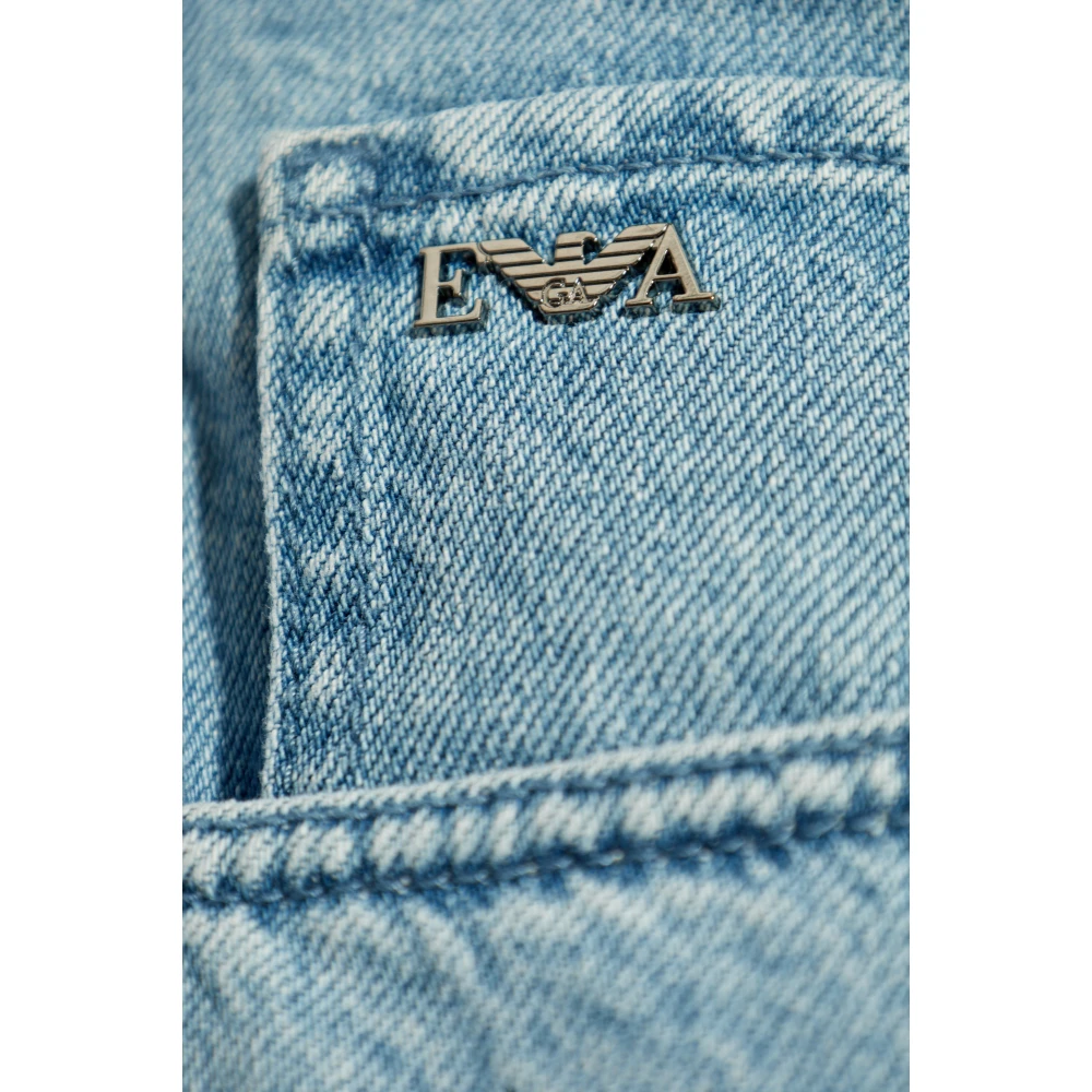 Emporio Armani Denim shorts Blue Heren