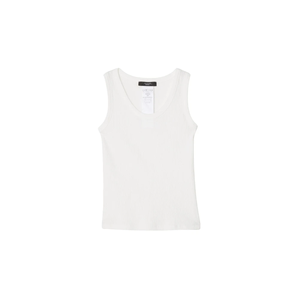 Max Mara Multic T-shirt voor vrouwen White Dames