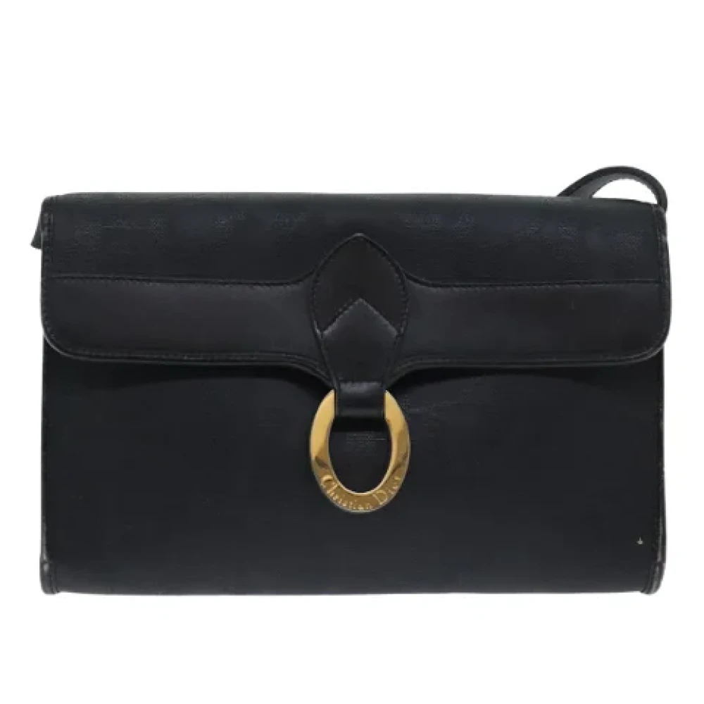 Dior Vintage Pre-owned Canvas dior-bags Black Dames