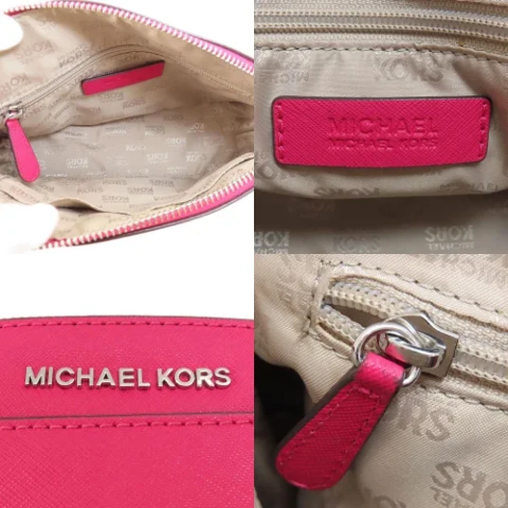 Michael Kors Pre-owned Plastic shoulder-bags Pink Dames