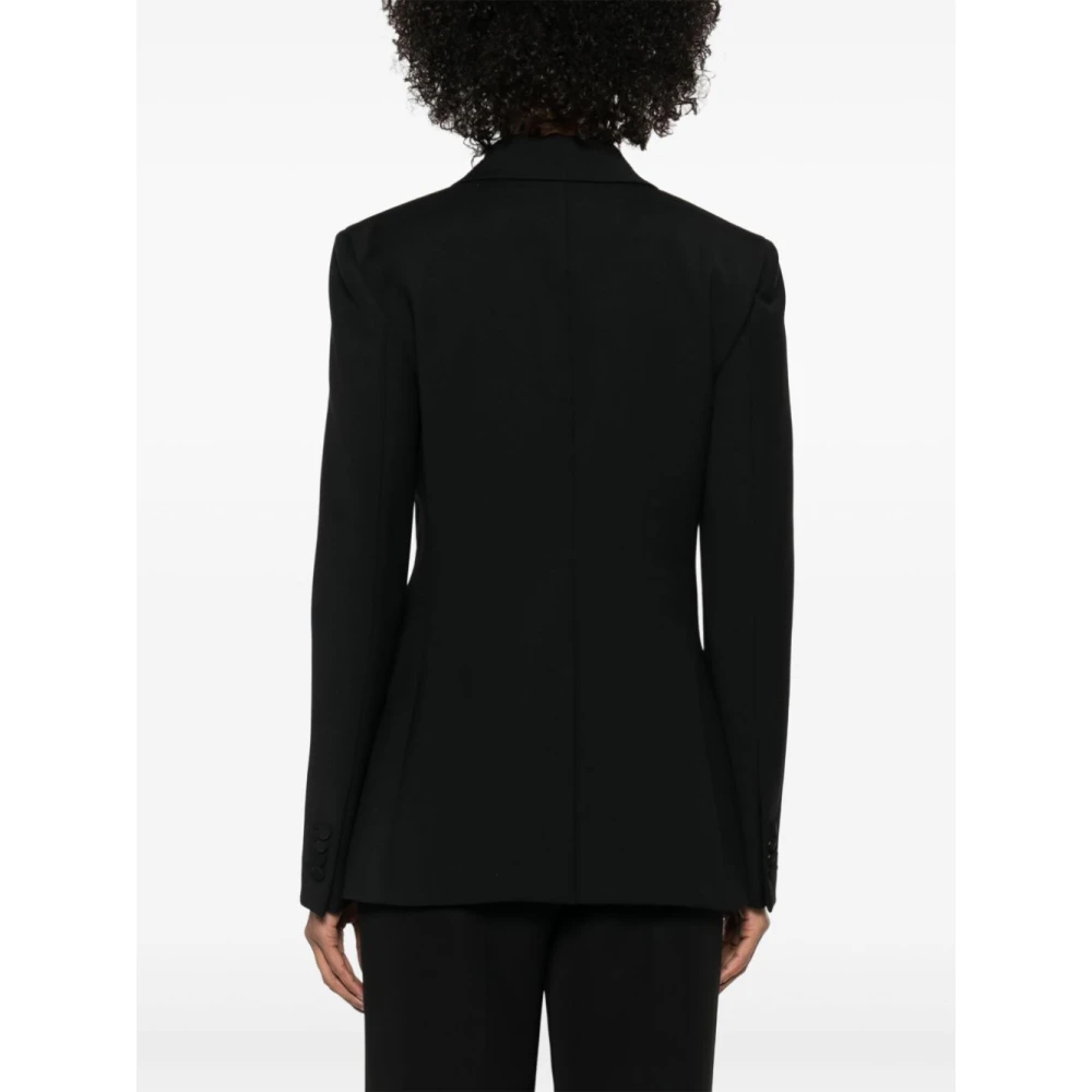 Gabriela Hearst Zwarte Blazer Ss25 Black Dames