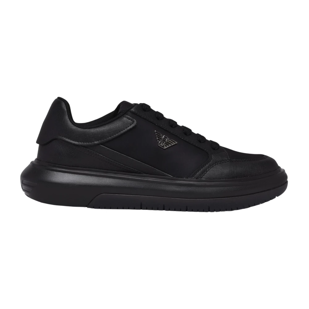 Emporio Armani Sneakers Heren Schoenen Zwart