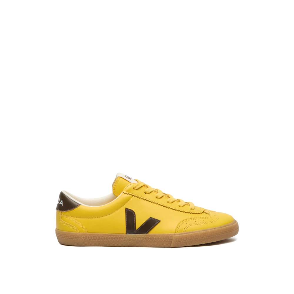 Veja Volley Leather Sneakers Heren Schoenen Geel