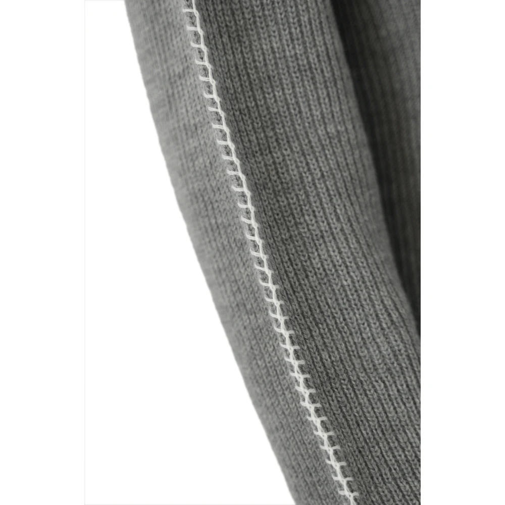 Max Mara Boxy Wollen Trui Licht Grijs Gray Dames